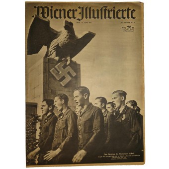 Wiener kuvitus, nr. 18, 30. huhtikuuta 1941, 24 sivua. Erityisnumero Hitlerin syntymäpäivälle. Espenlaub militaria